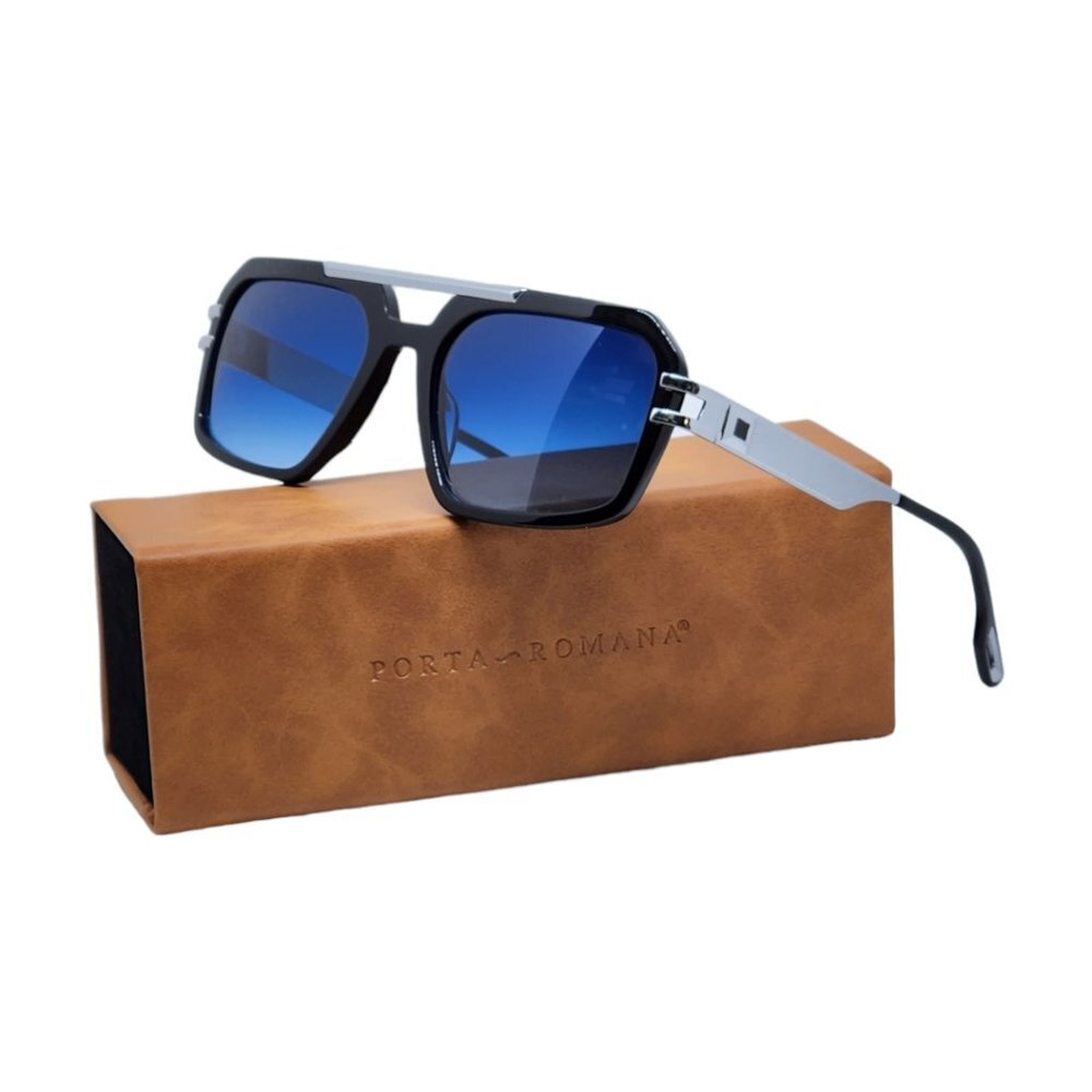 PORTA ROMANA sunglasses mod 550 black silver
